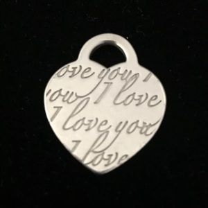 SOLD 🛑Authentic Tiffany Sterling “I Love You”